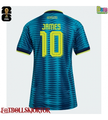 Colombia James Rodriguez #10 Bortatröja Dam VM 2026 Kortärmad